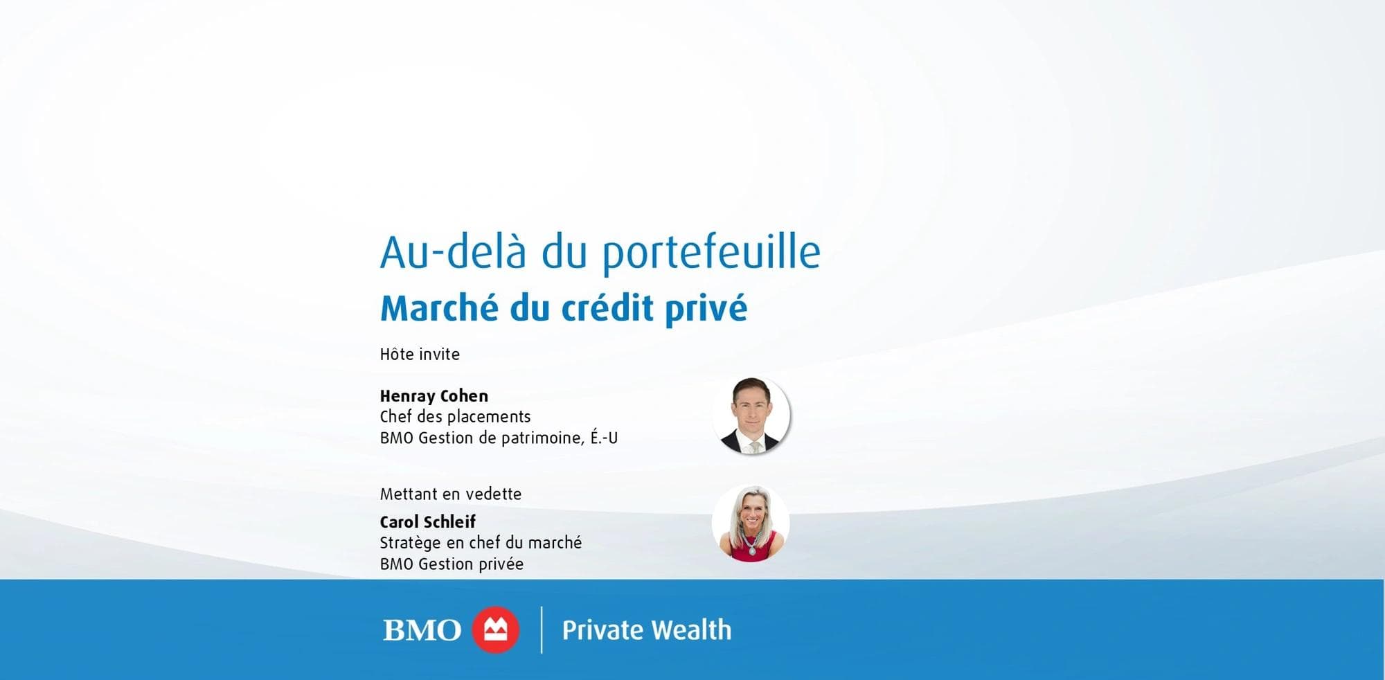 Au-delà du portefeuille balado : Marché du crédit privé : faut-il s’inquiéter?