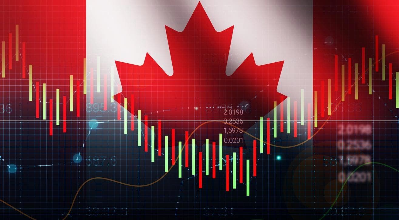 données sur le drapeau canadien et le marché
