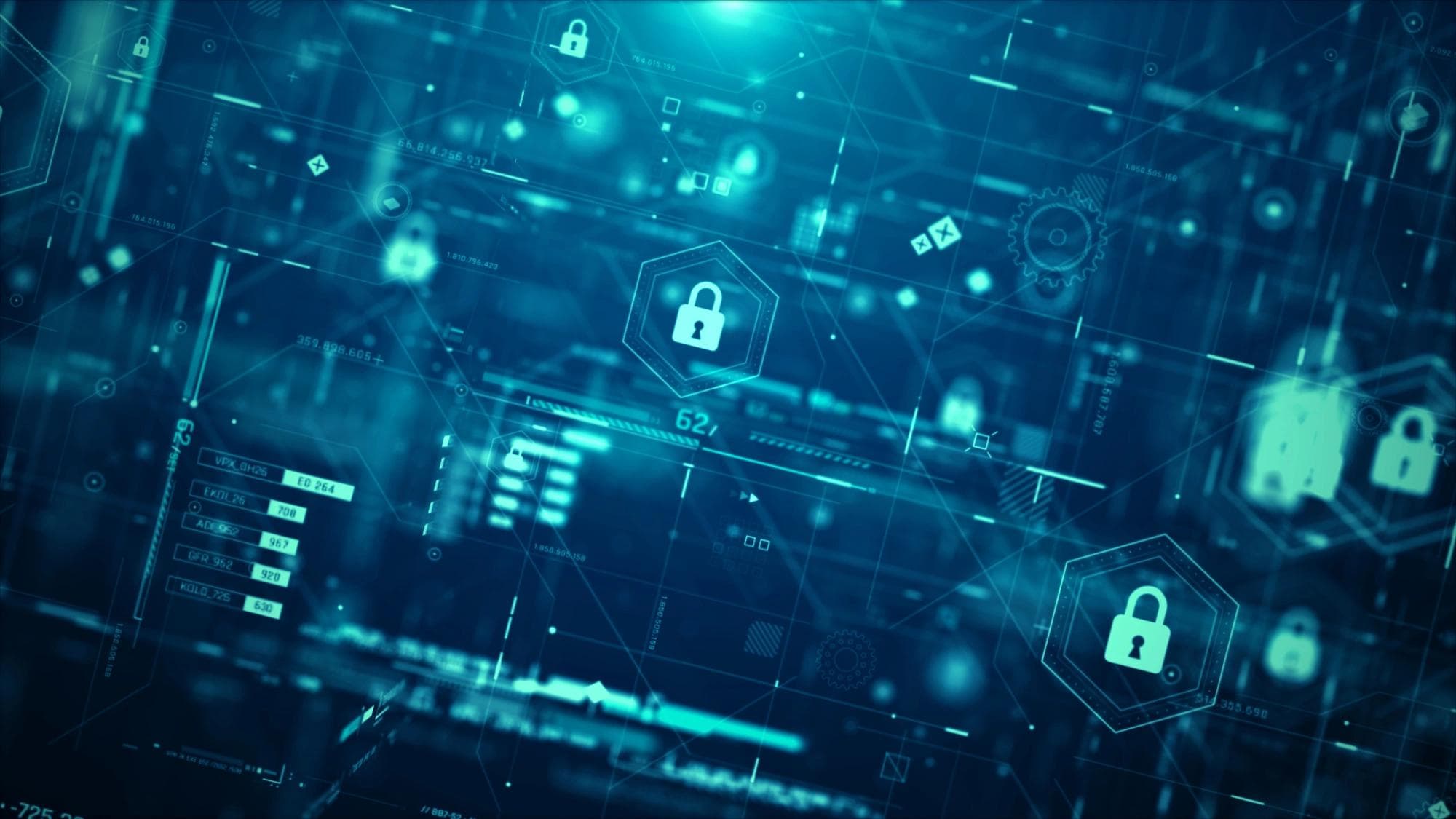 image abstraite de technologie et d'internet